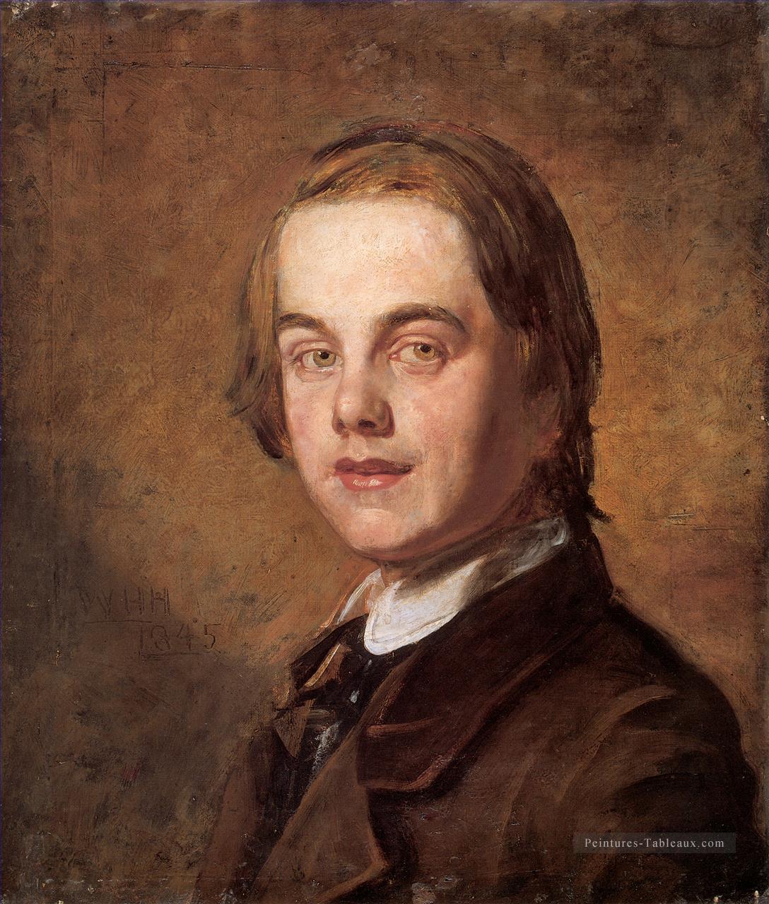 Autoportrait anglais William Holman Hunt Peintures à l'huile